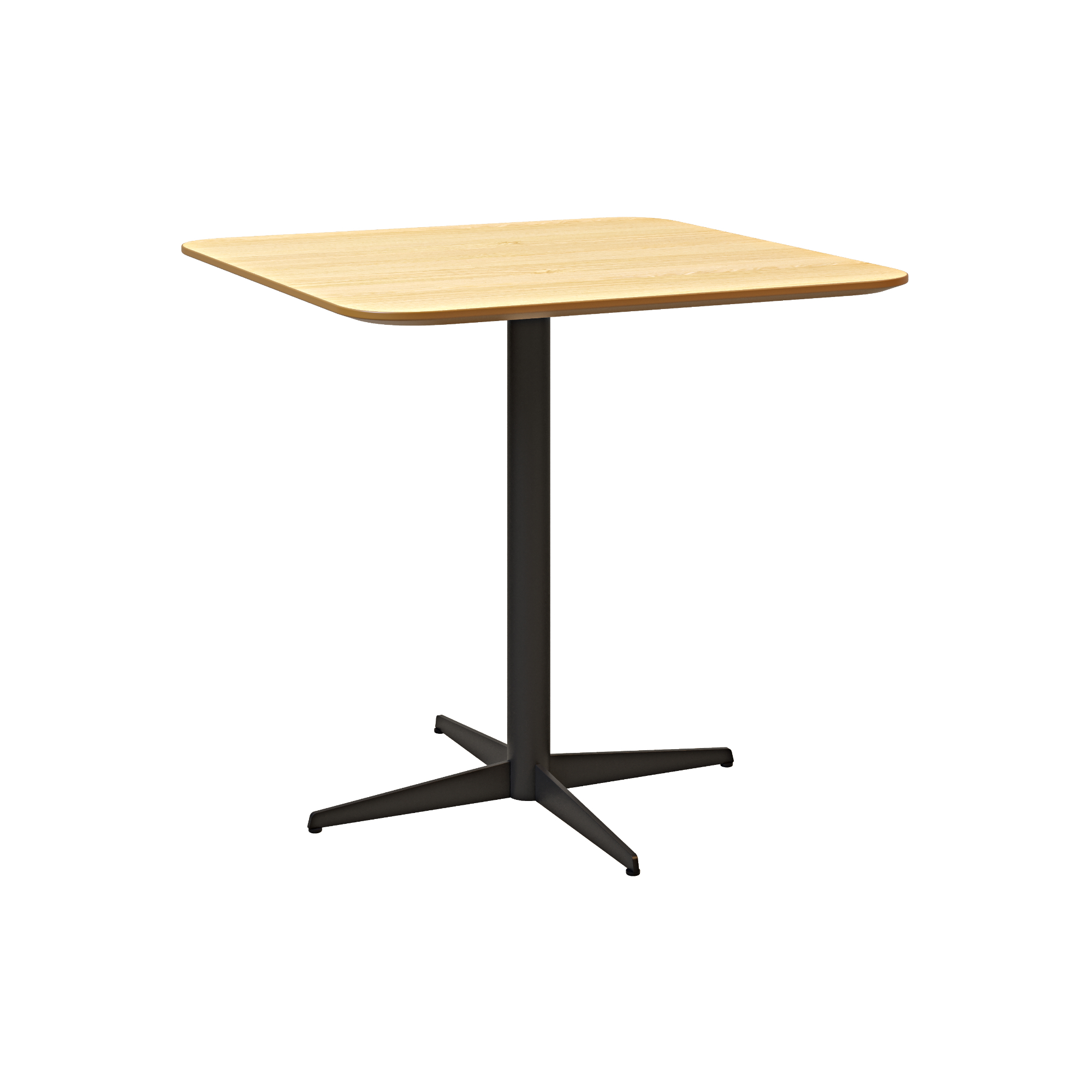 Зображення з  Стіл Spring в шпоні натуральний дуб 80х80