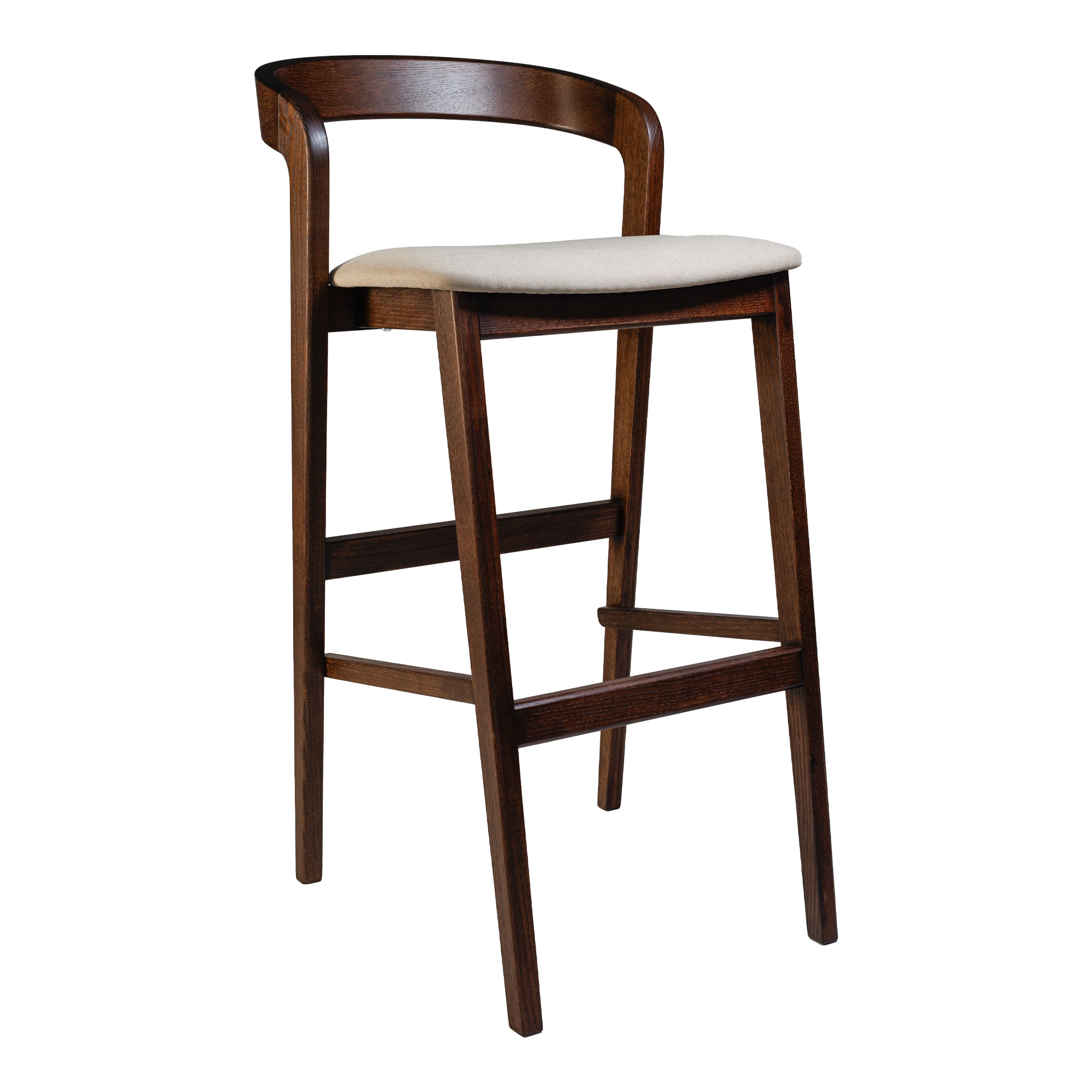 Зображення з  Стілець барний Floki New темний горіх