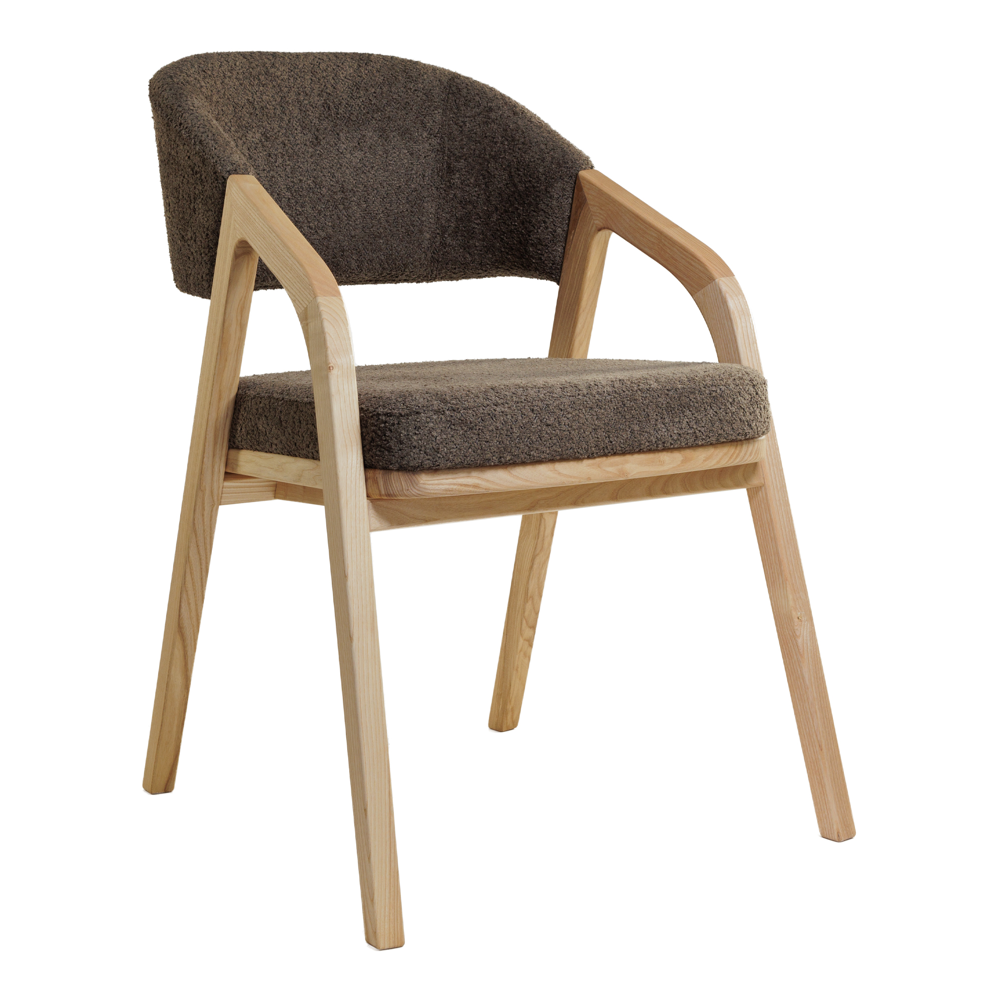 Зображення з  Крісло Otis натуральний ясен / Anthology 7 Mocca