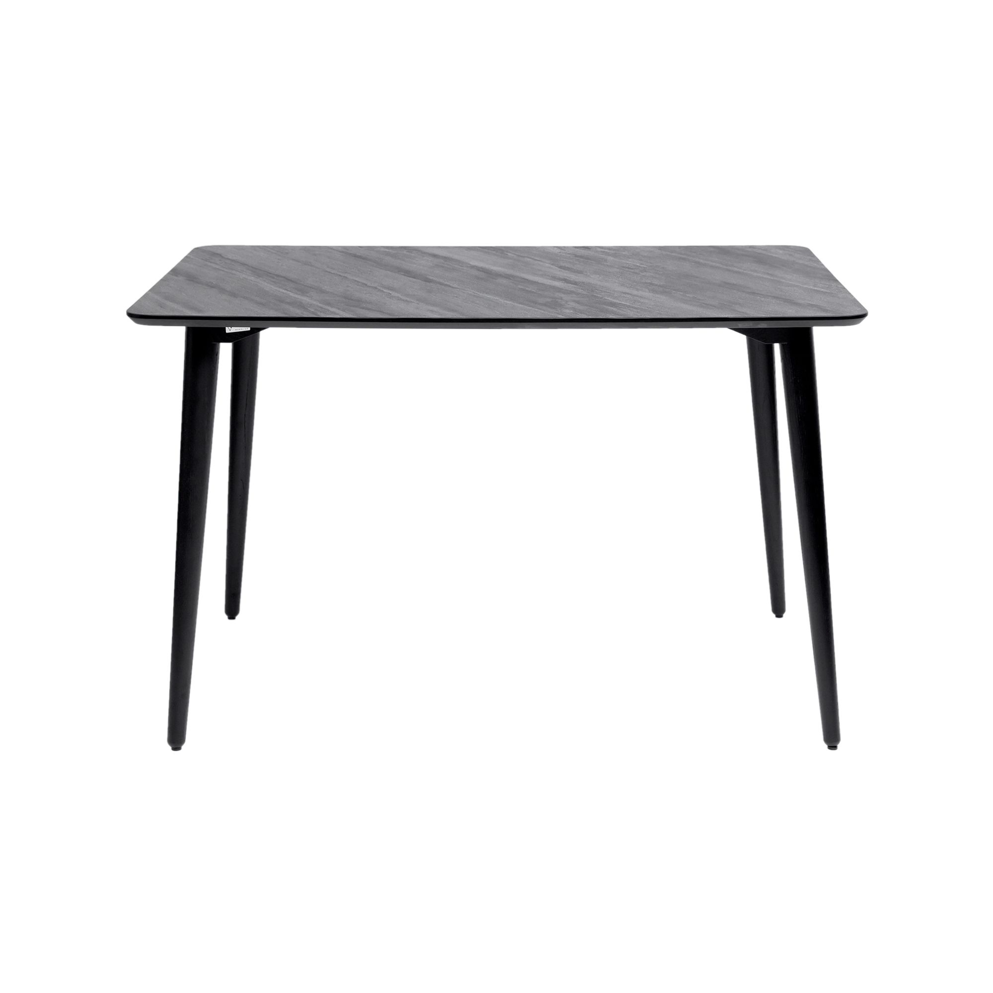 Зображення з  Стіл Dan 120 х 80 HPL Arpa 3408 Losa / чорний