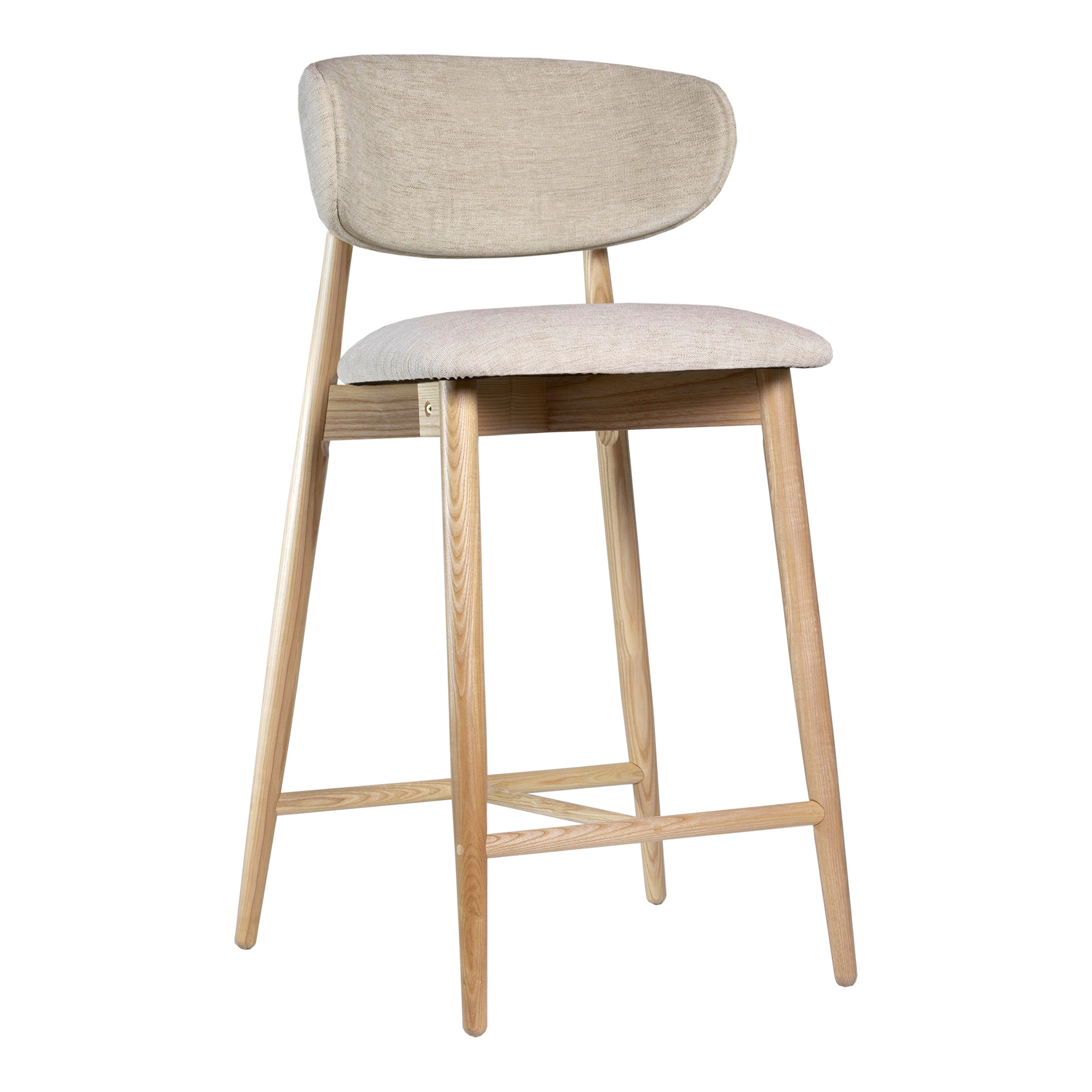 Зображення з  Стілець напівбарний Panda New натуральний ясен / Superior 02