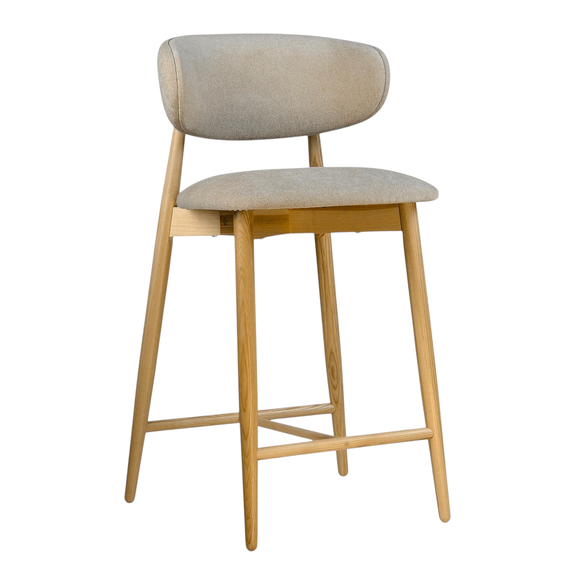 Зображення з  Стілець напівбарний Panda New натуральний / Hevia 207.09