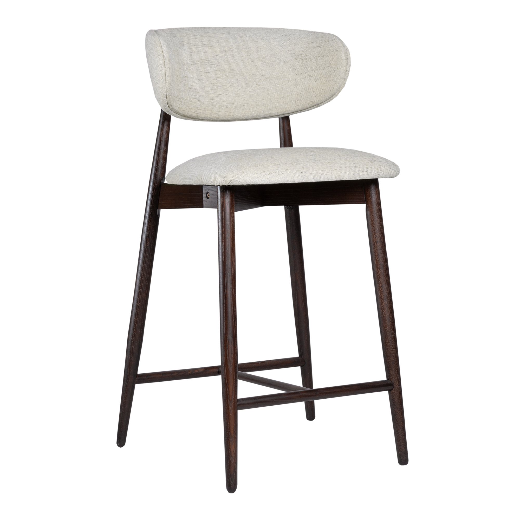 Зображення з  Стілець напівбарний Panda New темний горіх / Superior 02