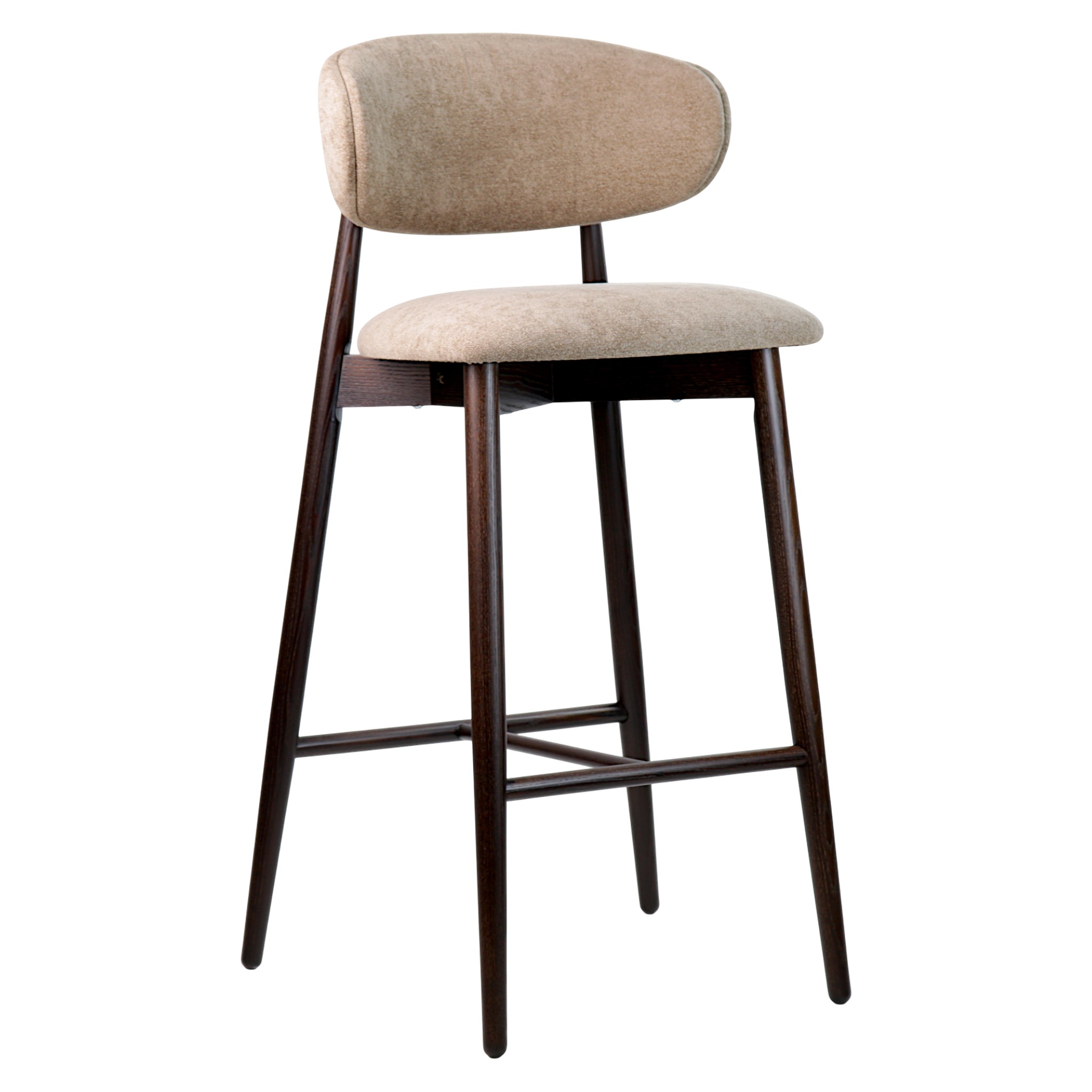 Зображення з  Стілець барний Panda New темний горіх (PC 359) / Hevia 207.10