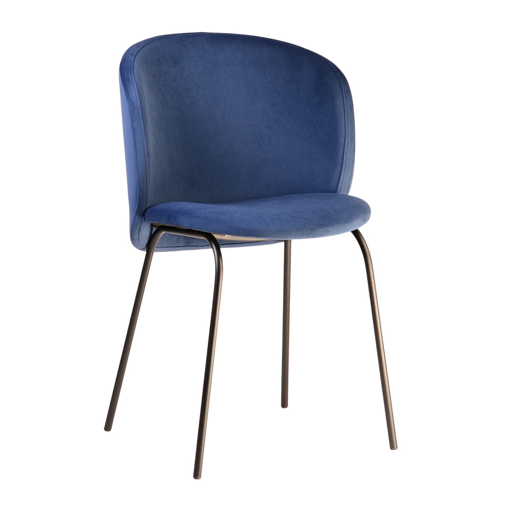 Зображення з  Стілець Lilo синій вельвет