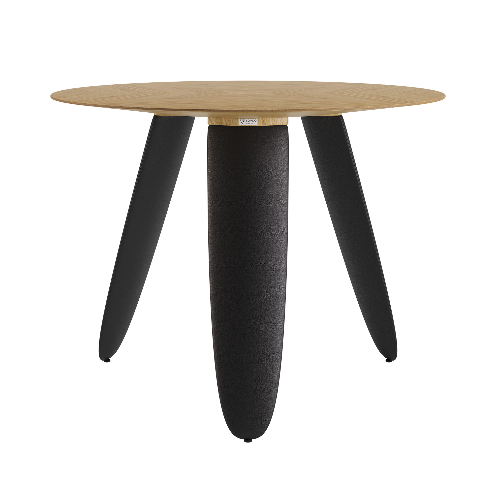 Зображення з  Стіл Rino d-100 дуб маркетрі / Integra 20 Raven