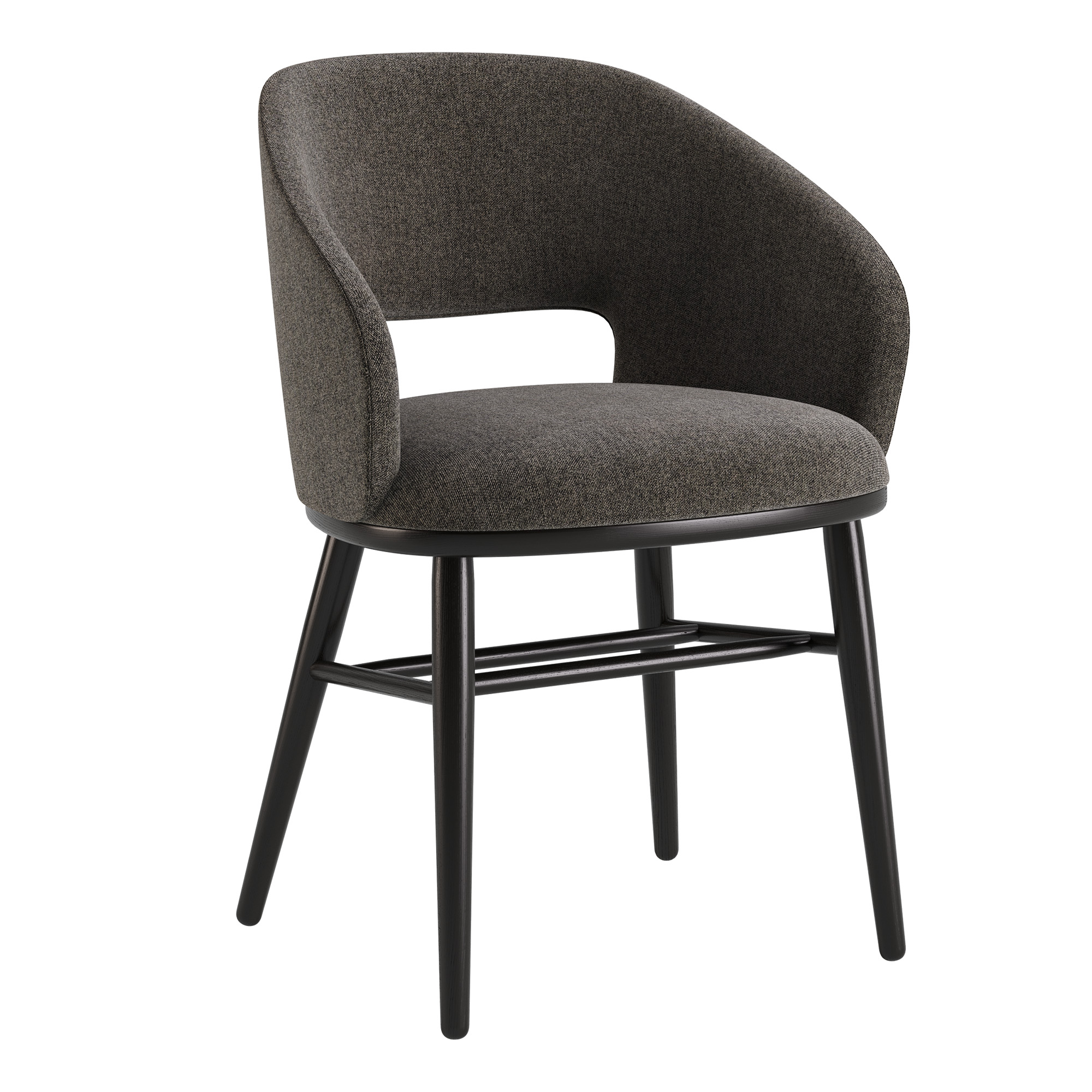 Зображення з  Стілець Dolphin чорний / Austin 5