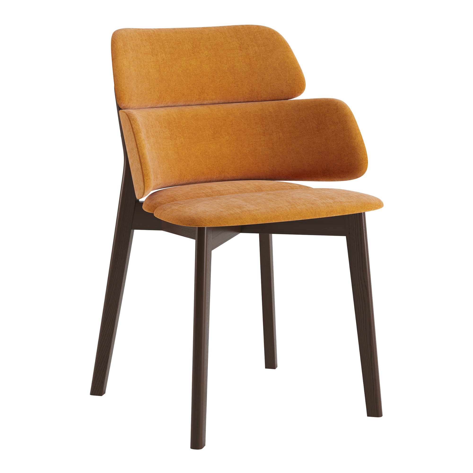 Зображення з  Стілець Swan темний горіх / Mani 20