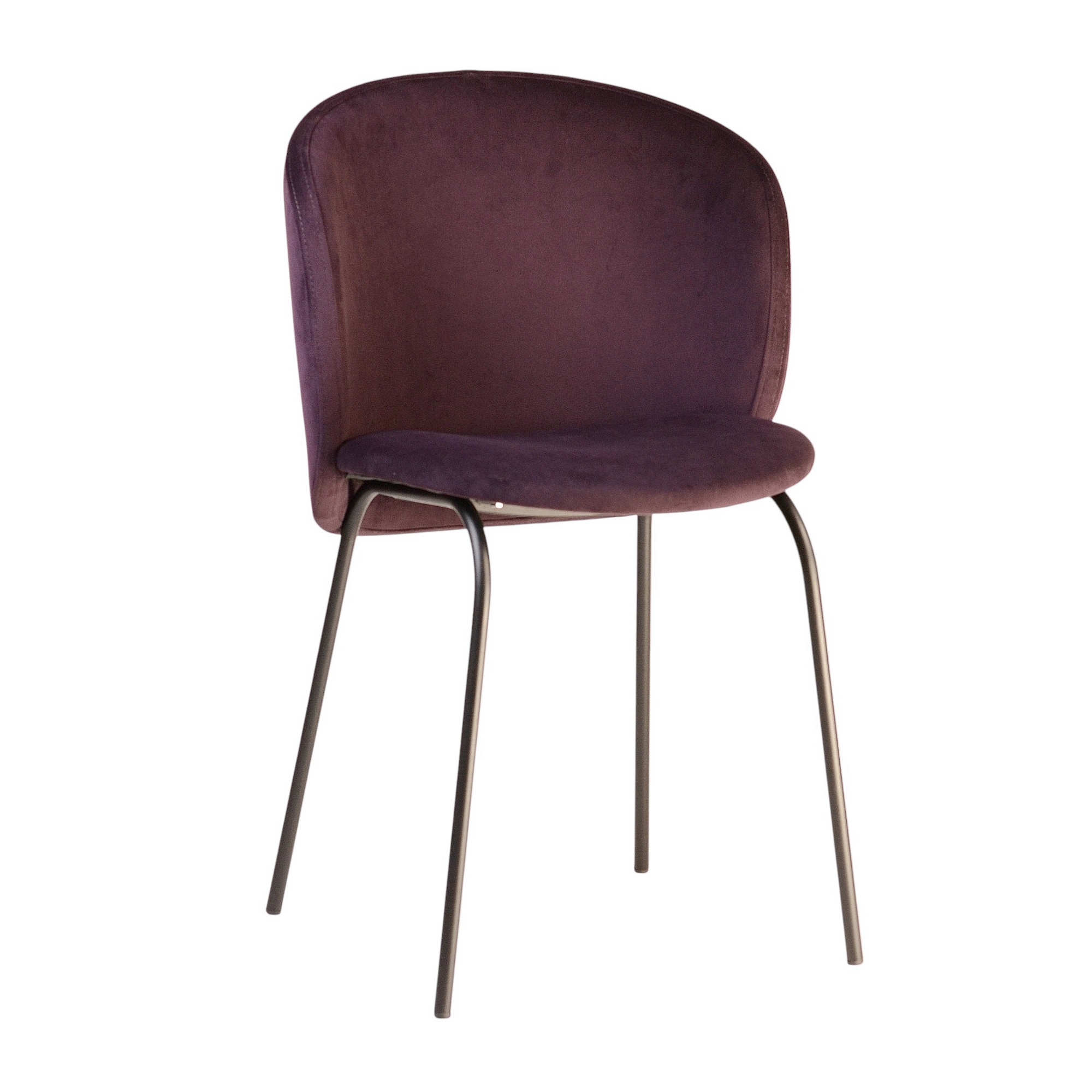 Зображення з  Стілець Lilo винний вельвет