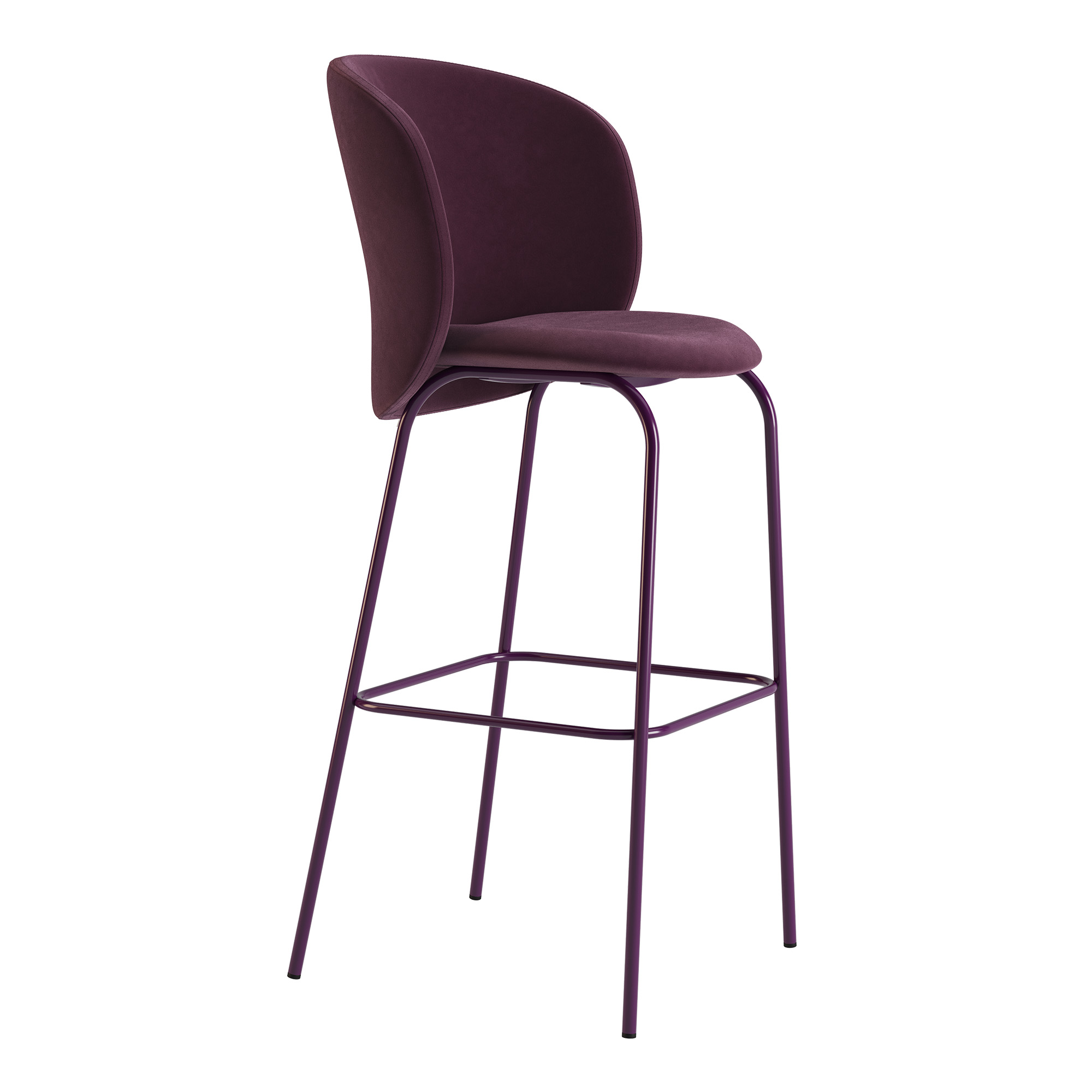 Зображення з  Стілець барний Lilo Exclusive Deep Plum