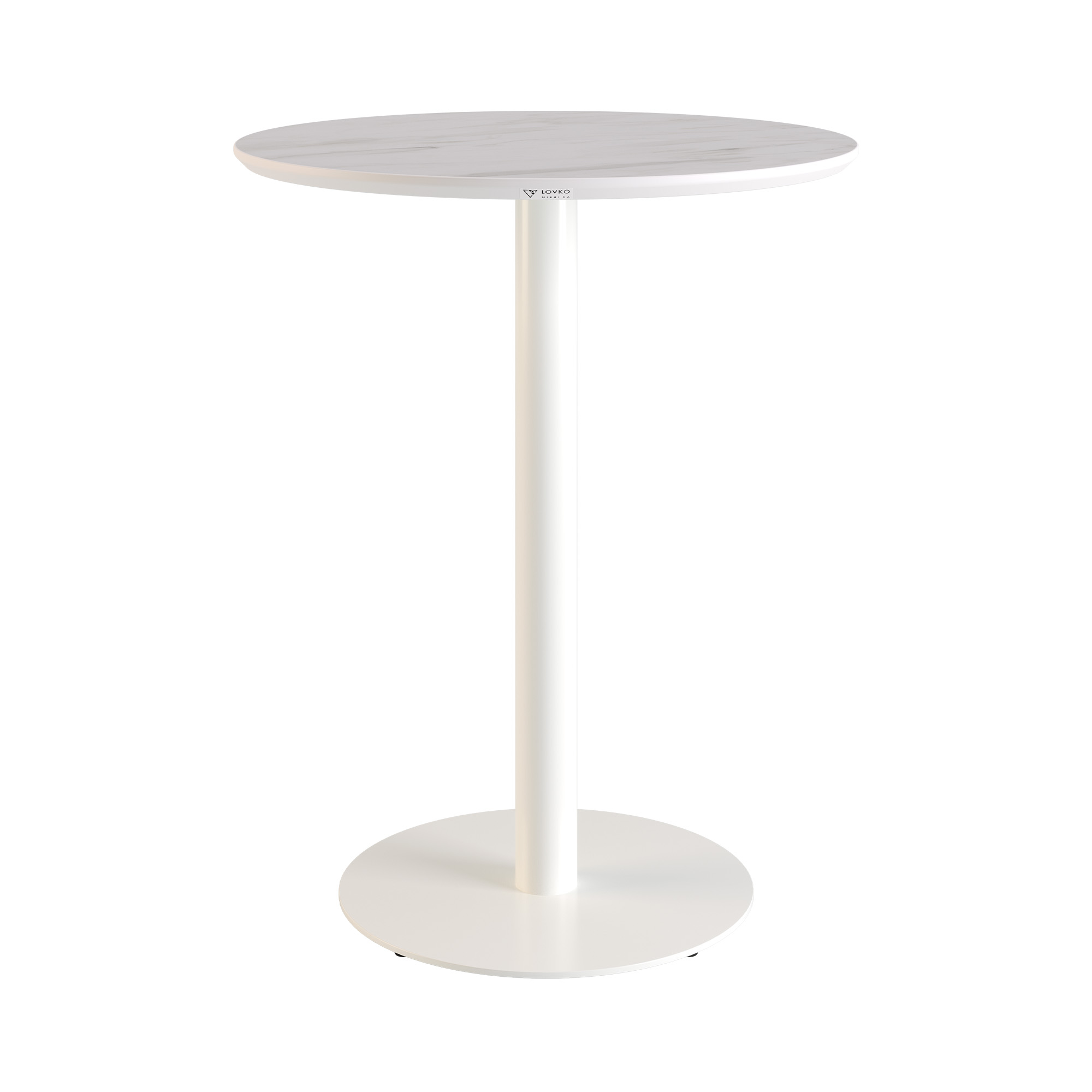 Зображення з  Стіл Soul HPL d-60 Arpa 3346 Ker біла / біла опора