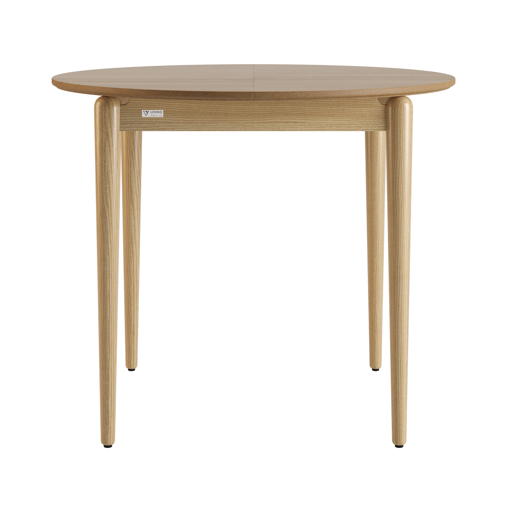 Зображення з  Стіл розкладний Eclipse d-93+40 натуральний ясен