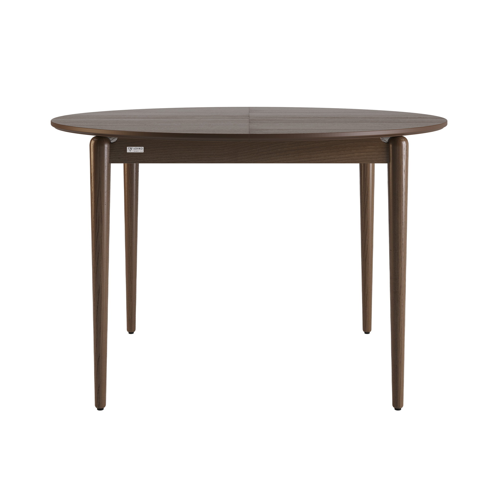 Зображення з  Стіл розкладний Eclipse d-120+40 темний горіх