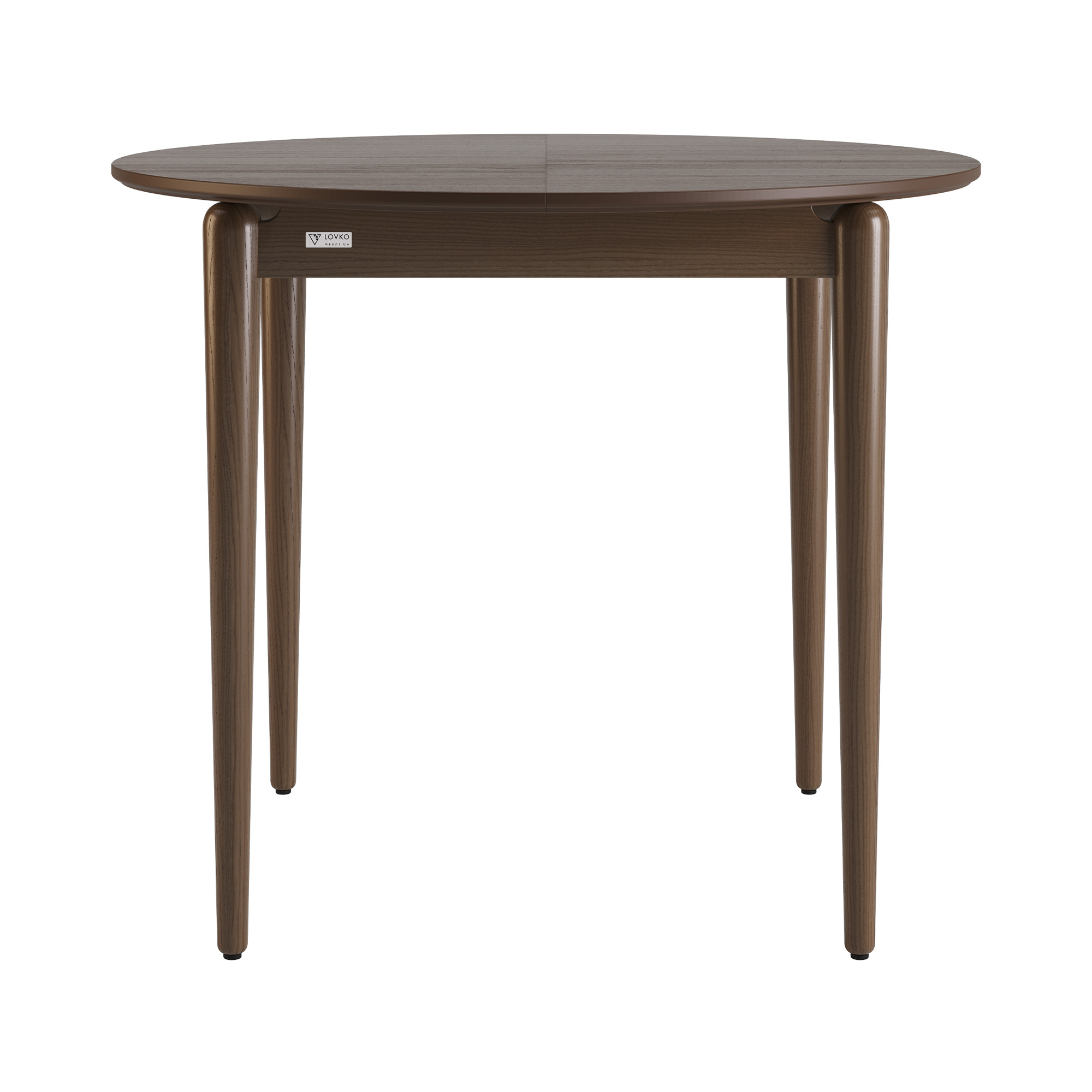 Зображення з  Стіл розкладний Eclipse d-93+40 темний горіх