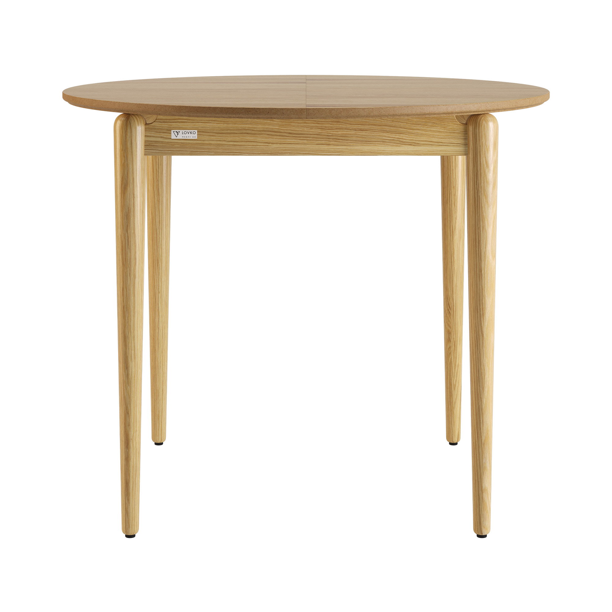 Зображення з  Стіл розкладний Eclipse d-93+40 натуральний дуб