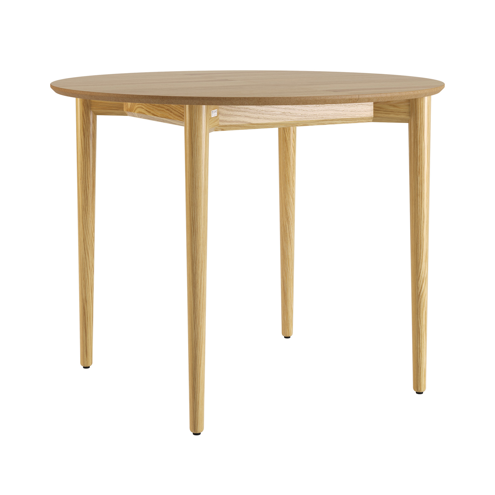 Зображення з  Стіл розкладний Silva d-100+40 натуральний дуб