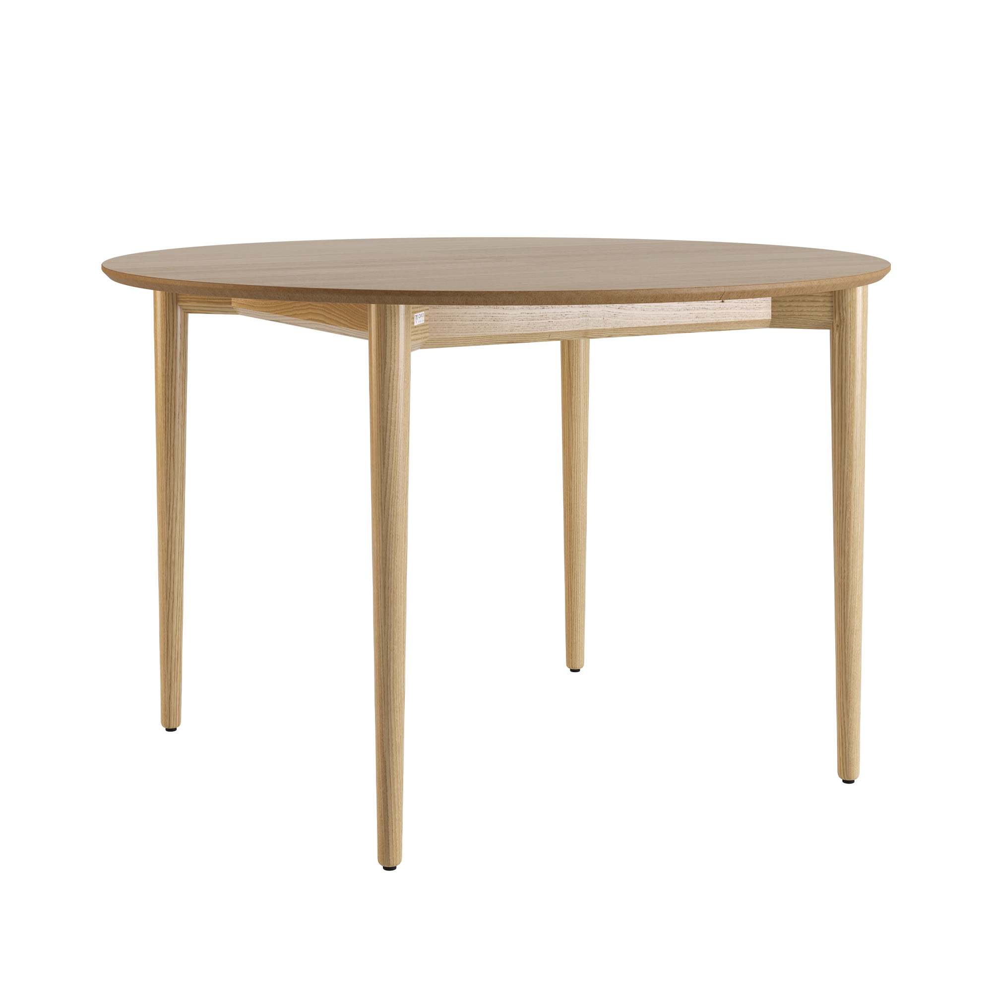 Зображення з  Стіл розкладний Silva d-120+40 натуральний ясен