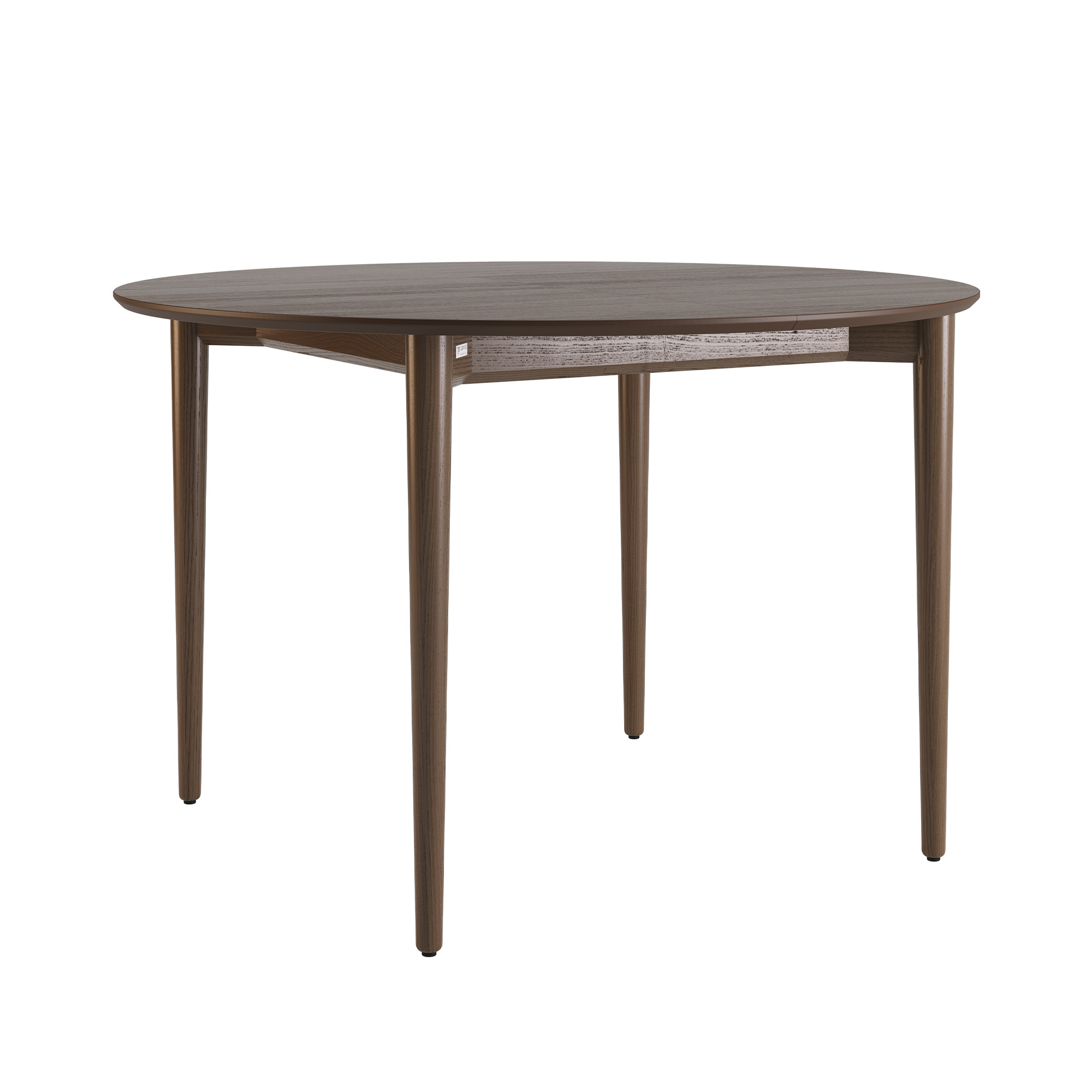 Зображення з  Стіл розкладний Silva d-120+40 темний горіх