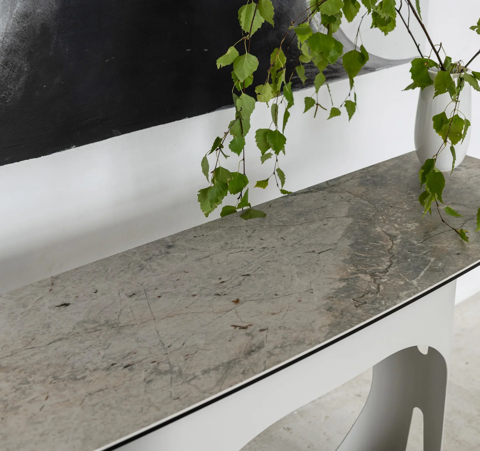 Консоль "Арно" сілвер рівер + айворі — фото 4