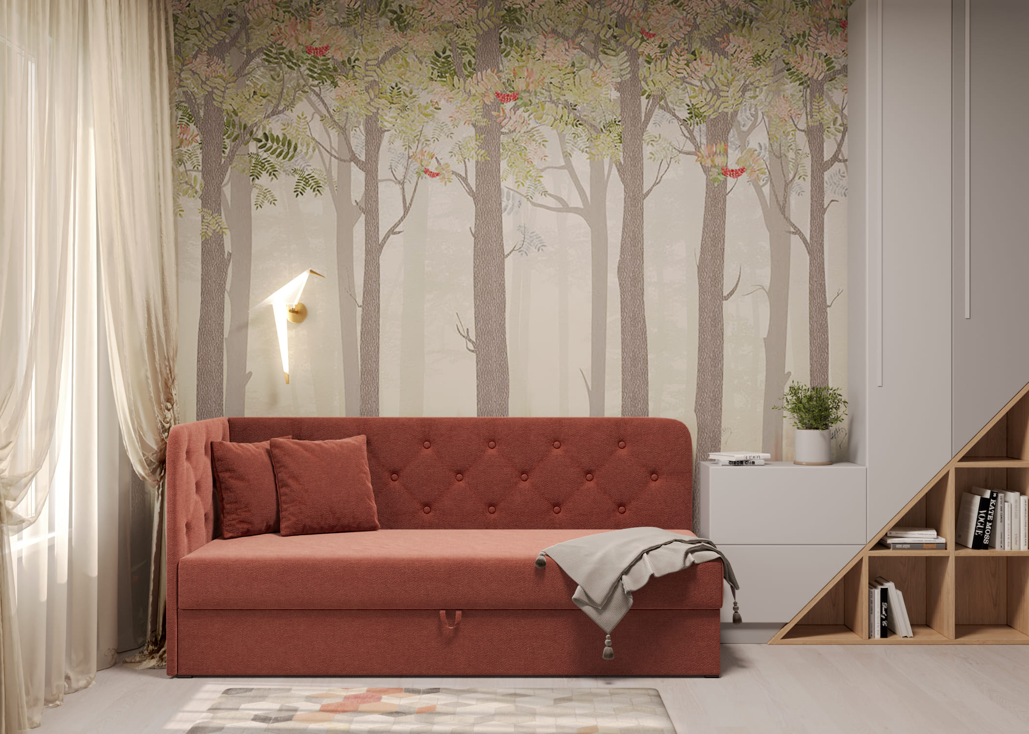 Зображення з  Ліжко кутове Brimo/Брімо