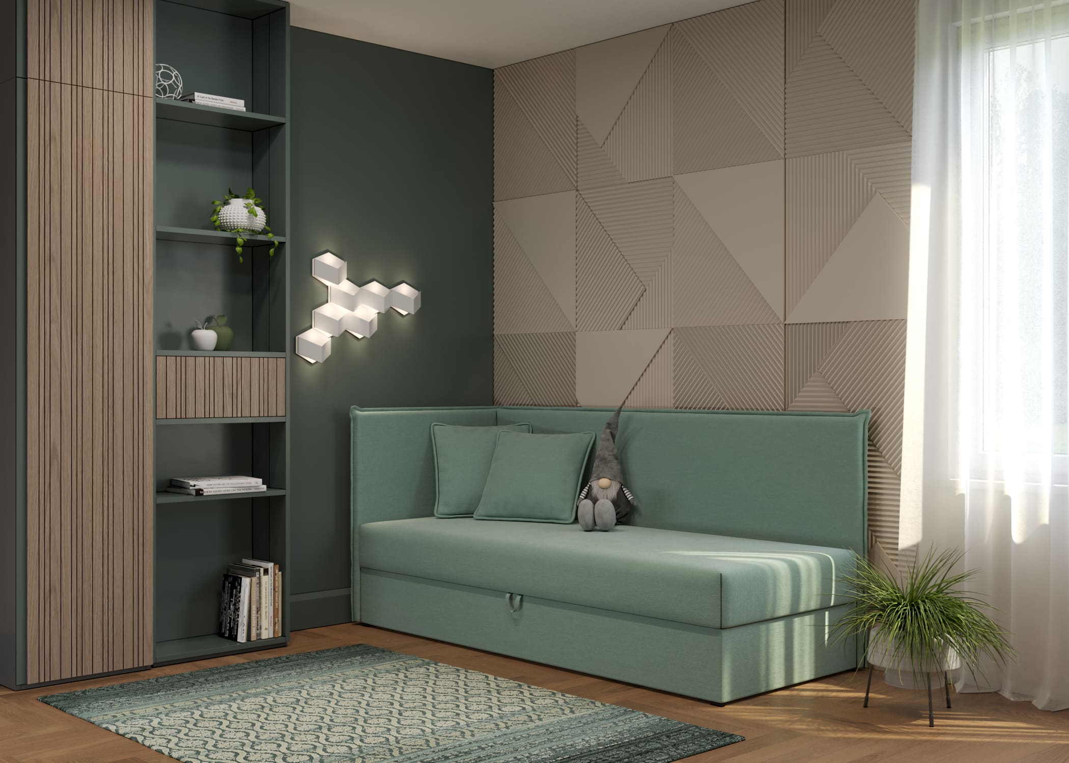 Зображення з  Ліжко кутове Percy/Персі