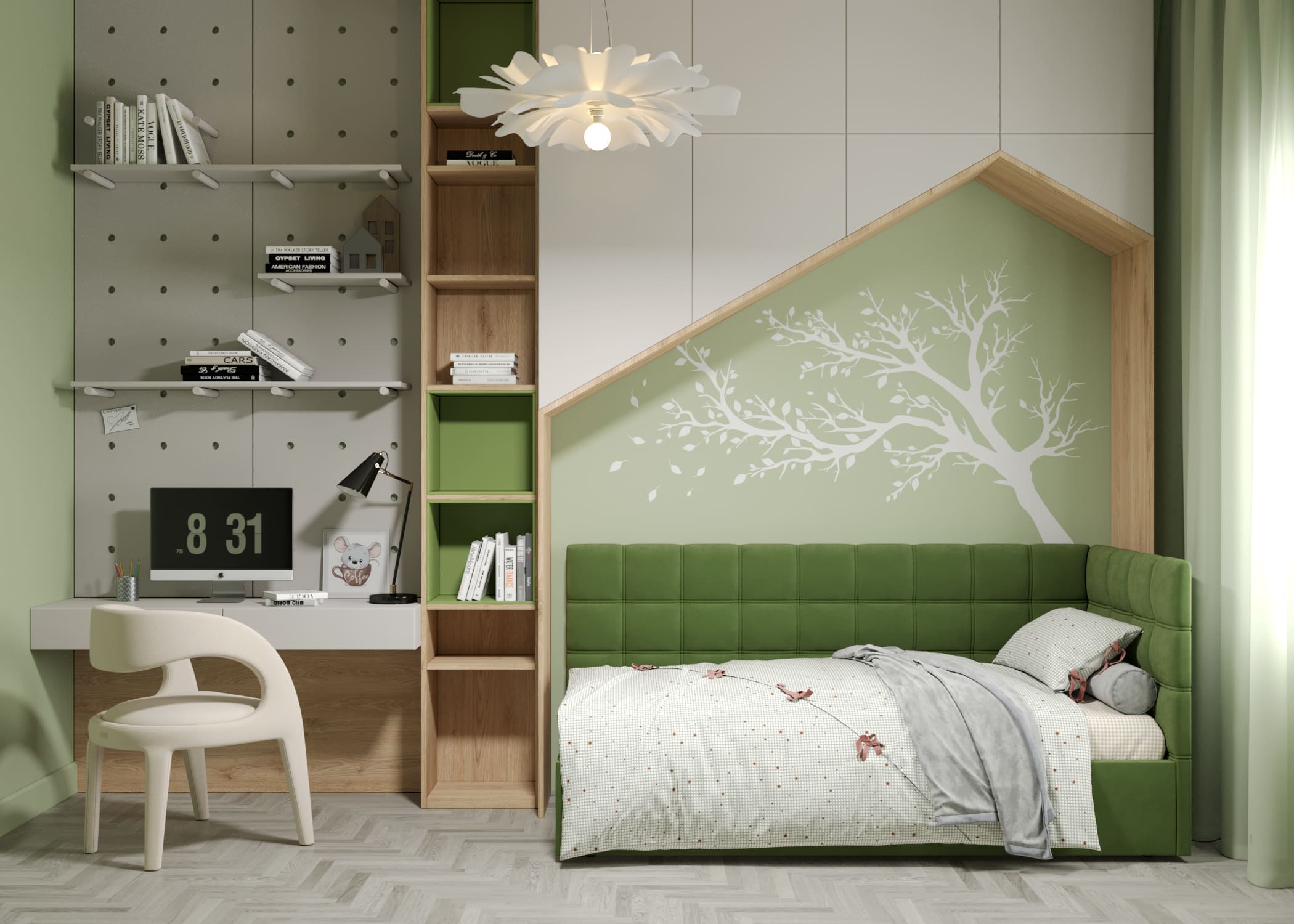 Зображення з  Ліжко кутове Leon/Леон без механізму (140х200)