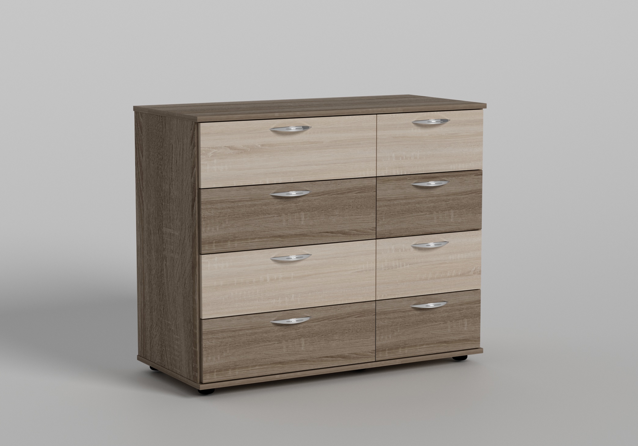 Зображення з  Комод Економ 2, Ширина комода 121 см