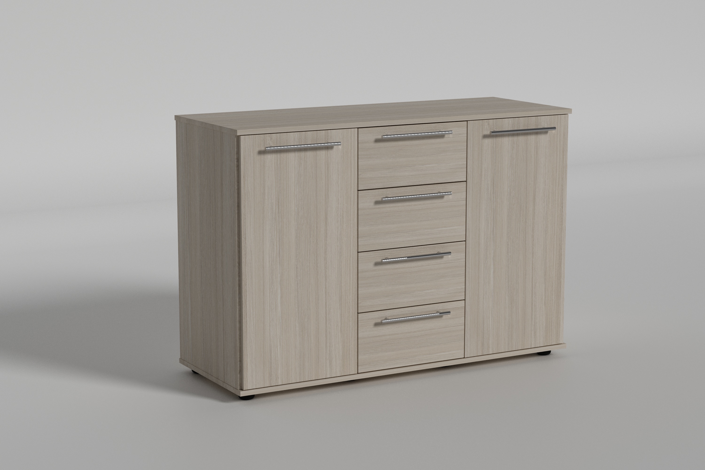 Зображення з  Комод 4 стандарт, Готові кольорові рішення Дуб Бароко Бурштиновий