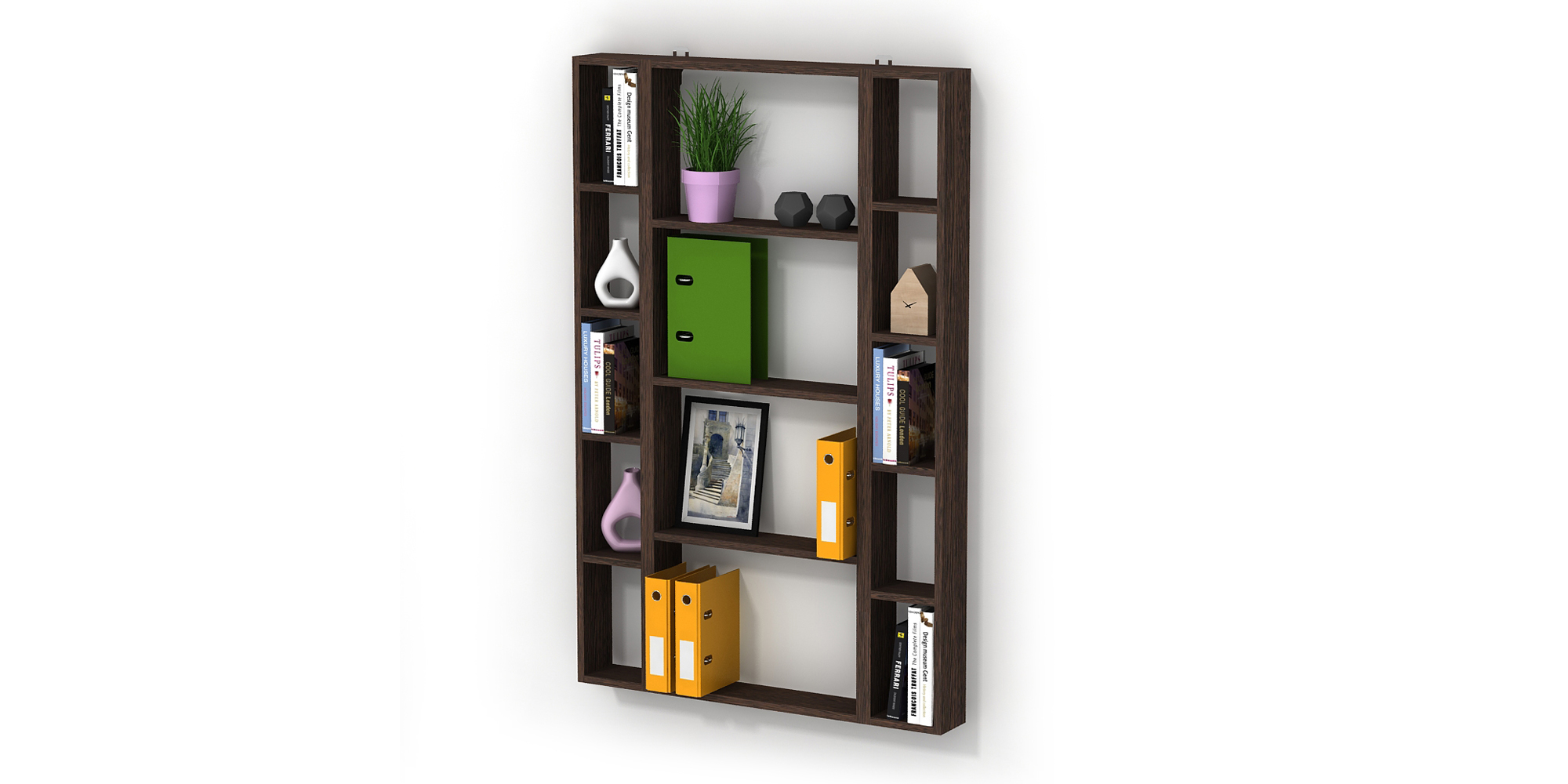 Зображення з  Полка №6, Готові кольорові рішення Біле дерево