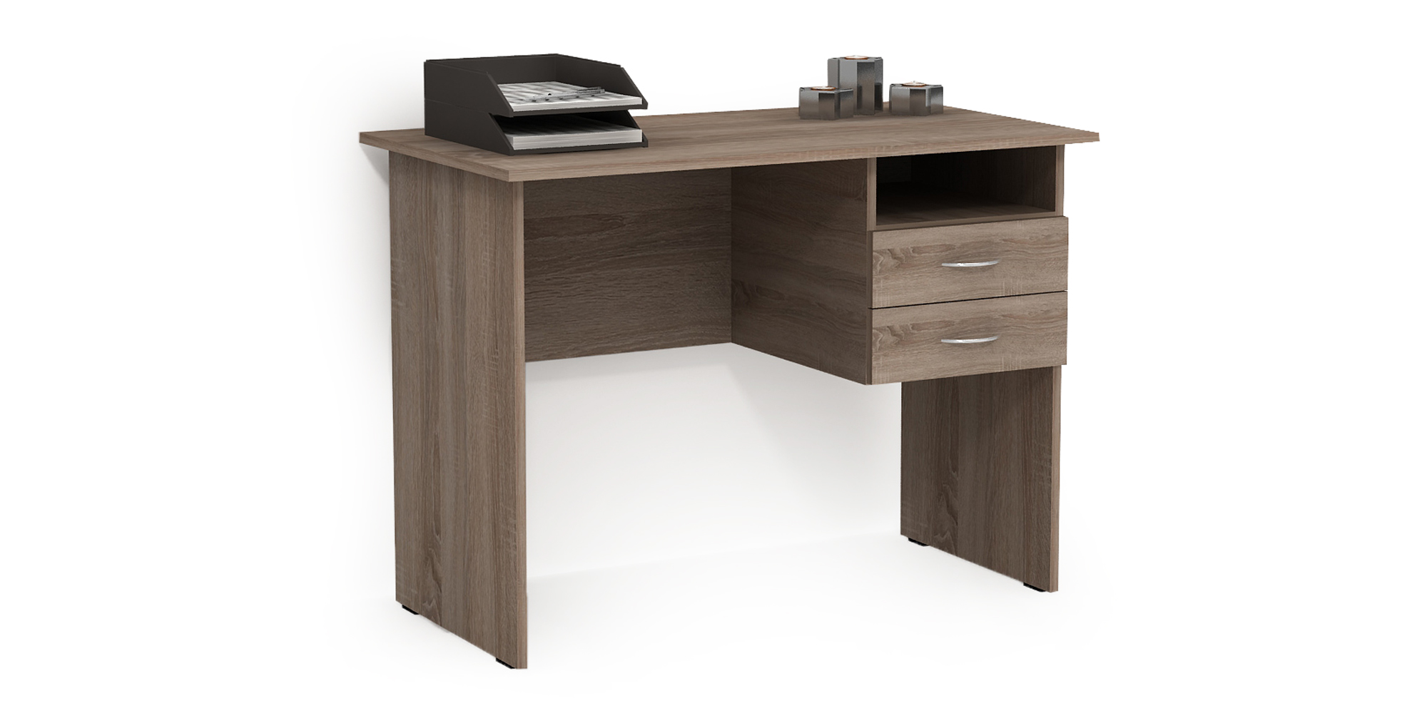 Зображення з  Стіл офісний 1, Готові кольорові рішення Антрацит