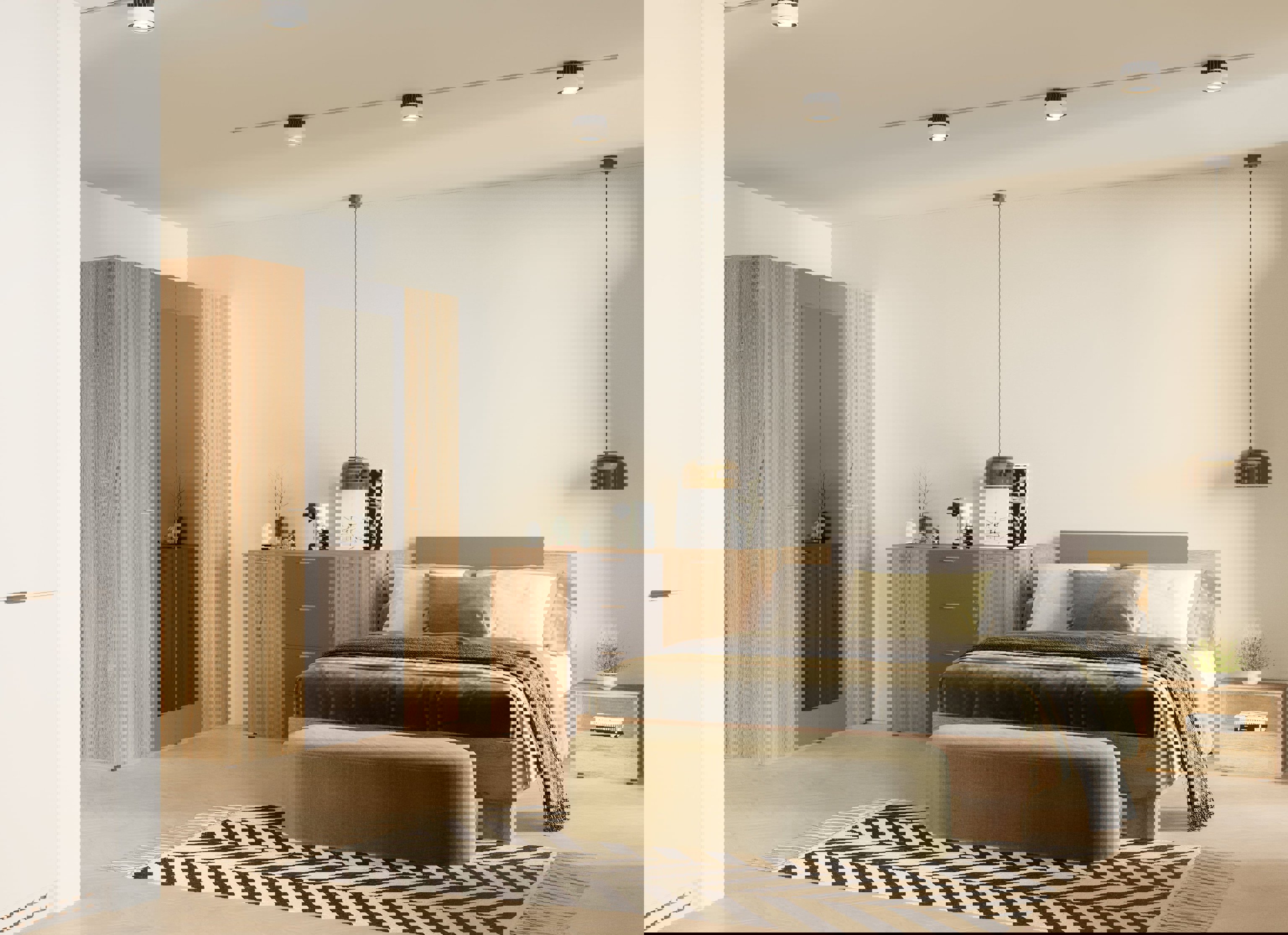 Зображення з  Спальня Fiona (Фиона) Комплект 1, Готові кольорові рішення Біле дерево