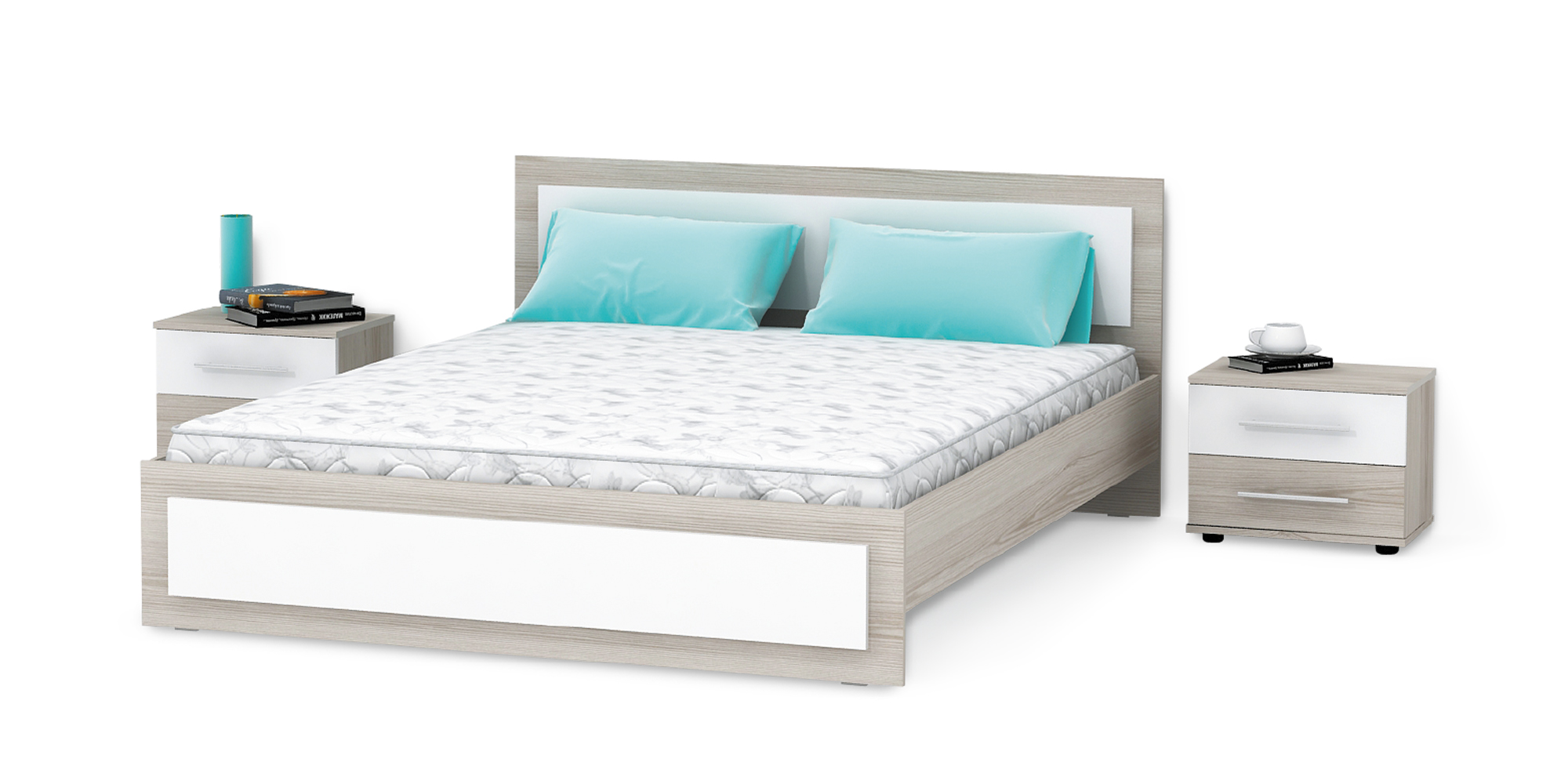 Зображення з  Спальня Anita (Аніта) Комплект 3, Готові кольорові рішення Дуб Крафт золотий