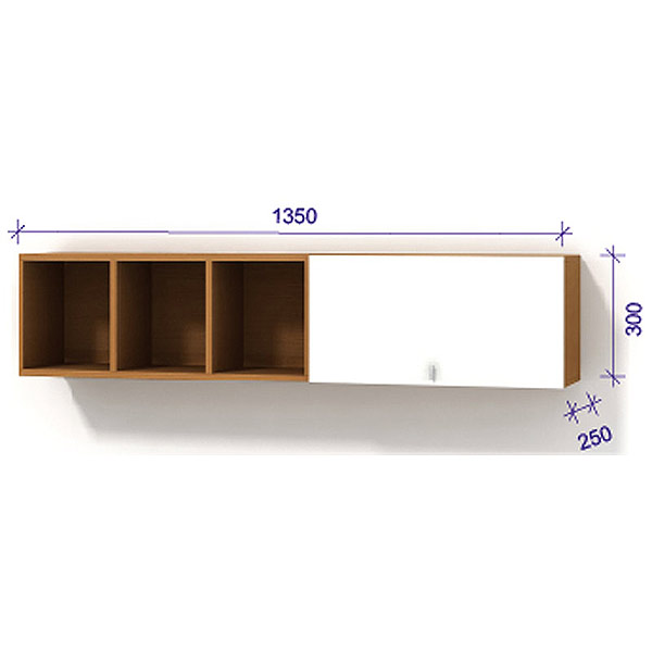Зображення з  Модульная система 3 - Модуль 1, Готові кольорові рішення Вибір ДСП