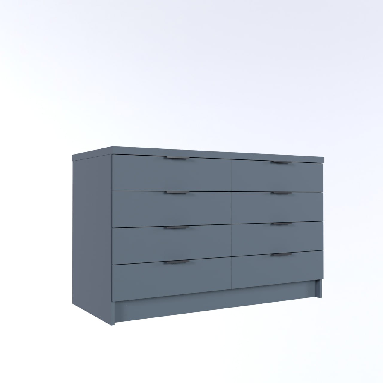 Зображення з  Комод Urban/Урбан 8S, Готові кольорові рішення Дуб Крафт білий