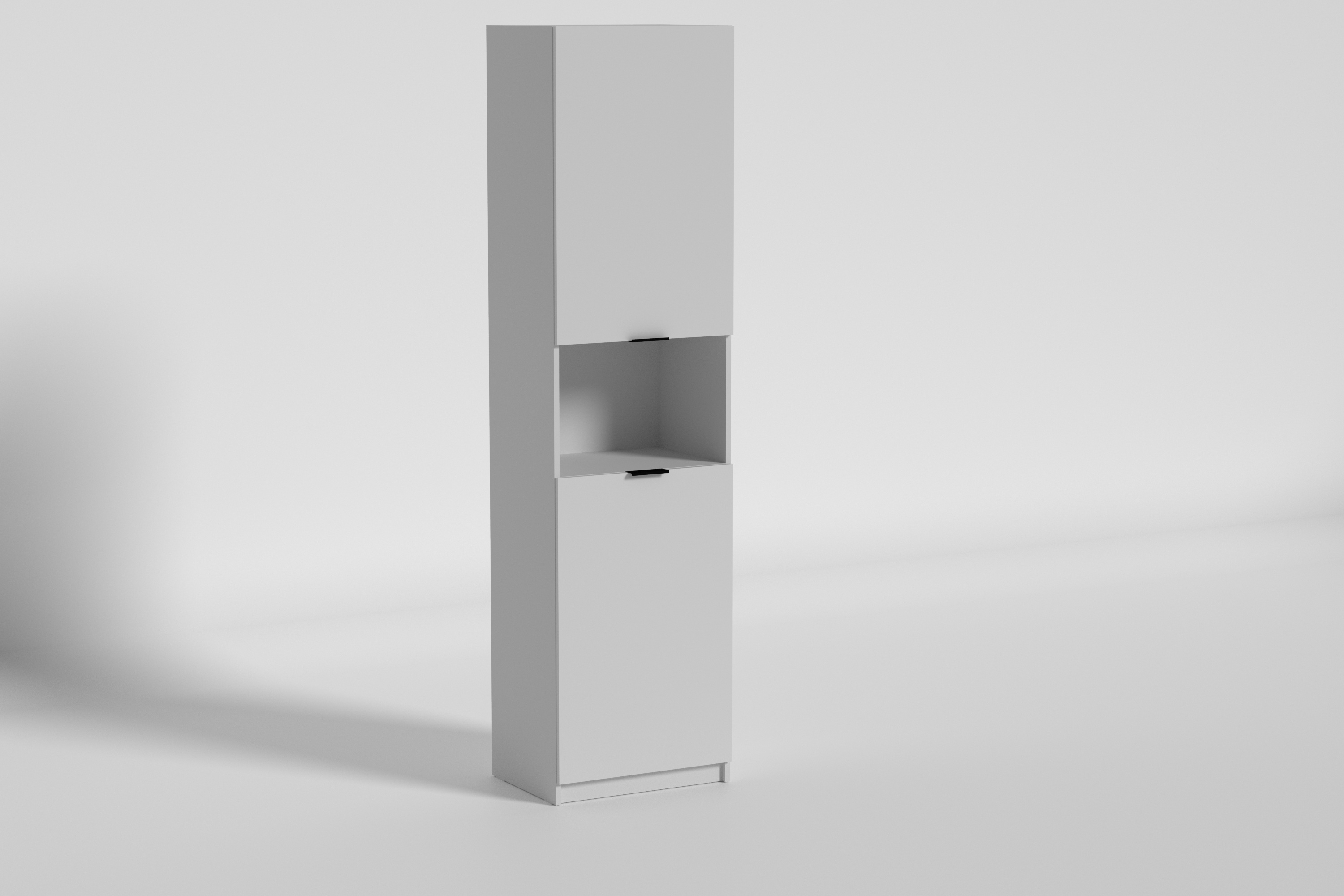 Зображення з  Пенал 2 Junior (Джуніор), Готові кольорові рішення Дуб Крафт білий