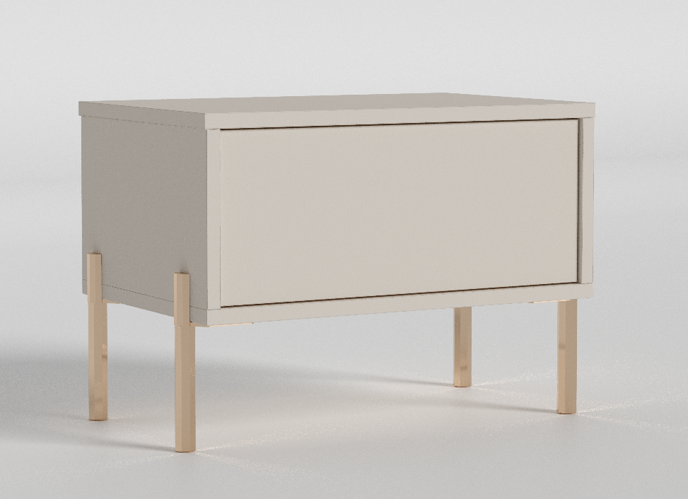 Зображення з  Тумба приліжкова Dominika/Домініка №6, Готові кольорові рішення Дуб Кремона Toppo