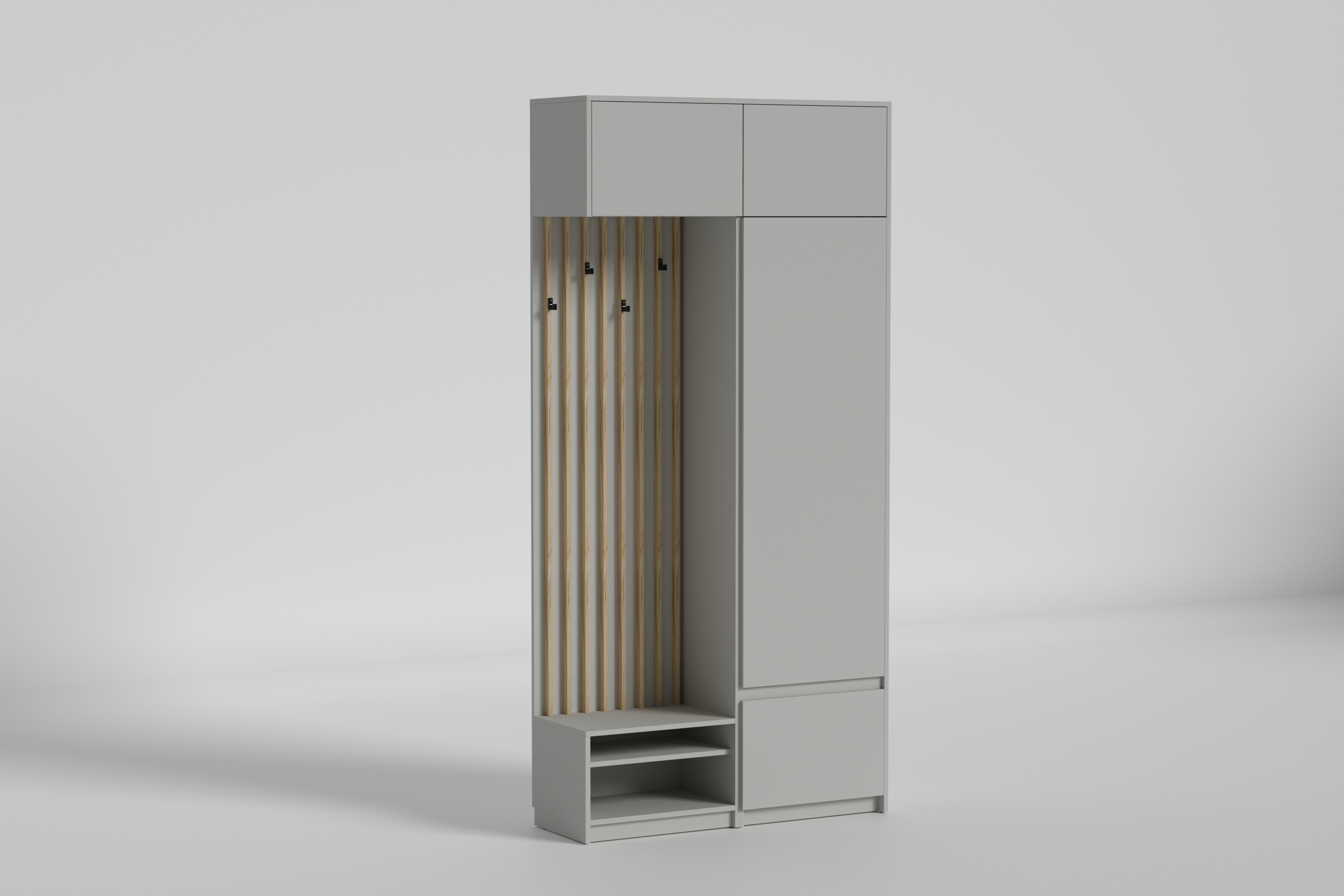 Зображення з  Передпокій Space/Спейс №2, Готові кольорові рішення Kaпучино