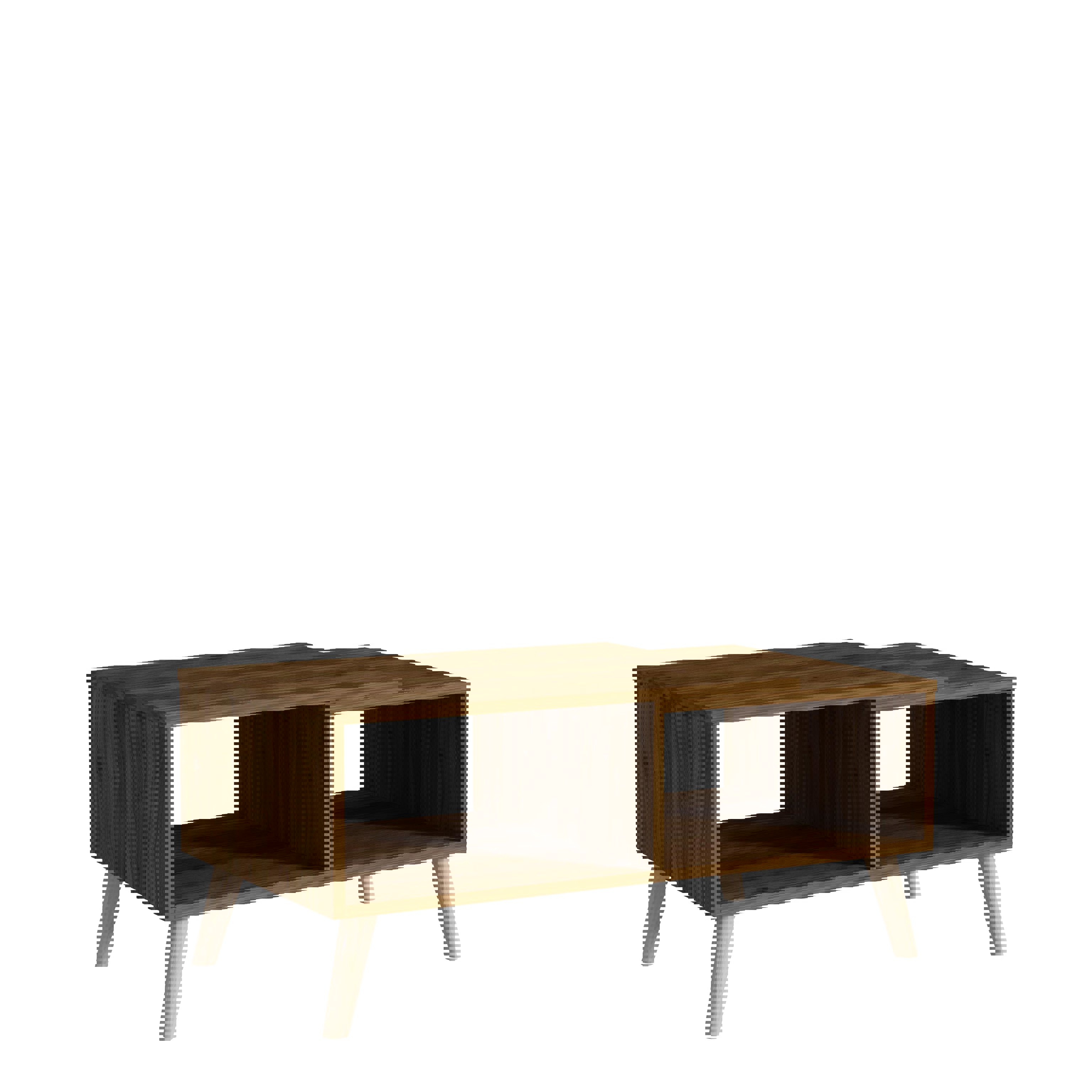 Зображення з  Стіл кавовий №1, Готові кольорові рішення Дуб сонома світлий