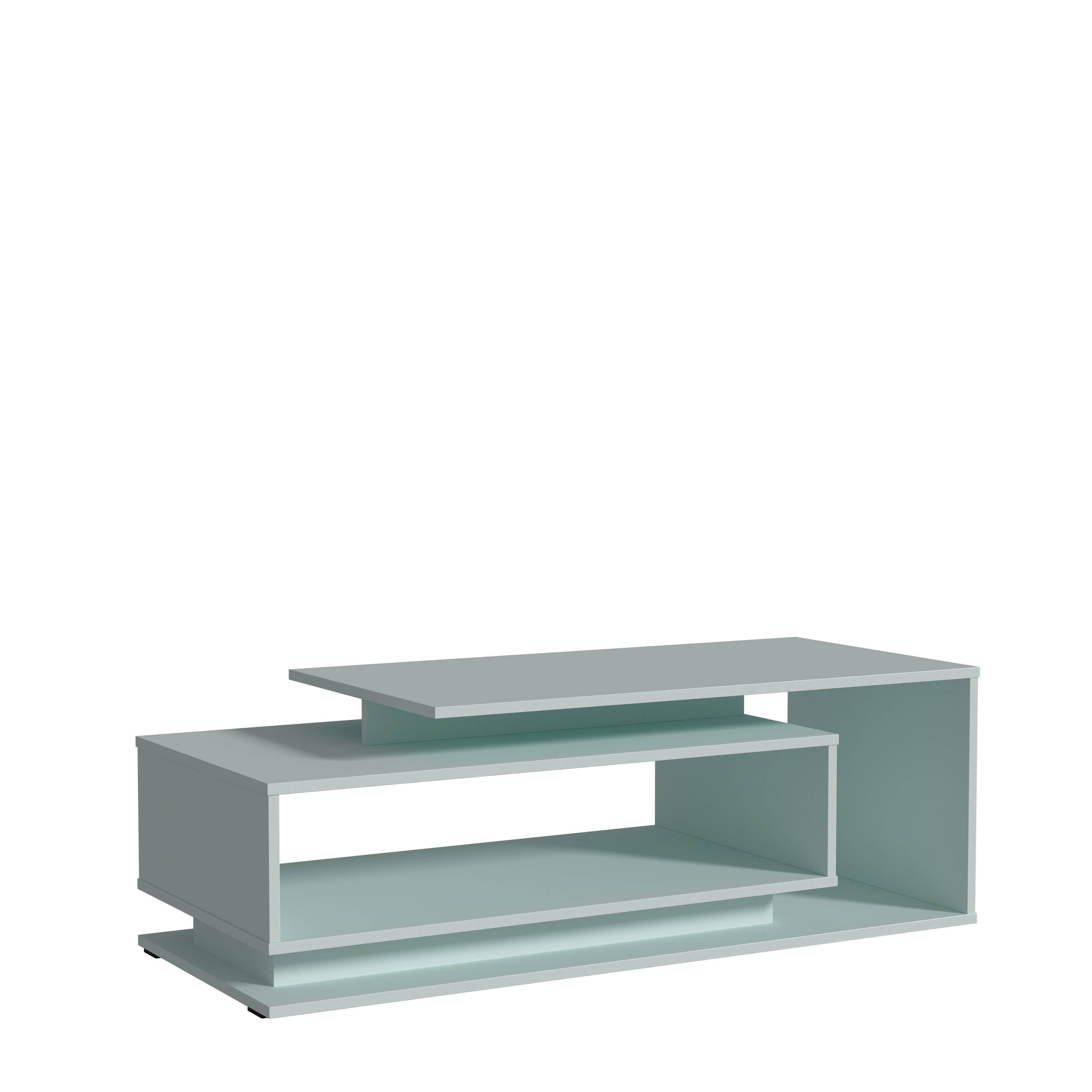 Зображення з  Стіл кавовий №5, Готові кольорові рішення Дуб Крафт білий