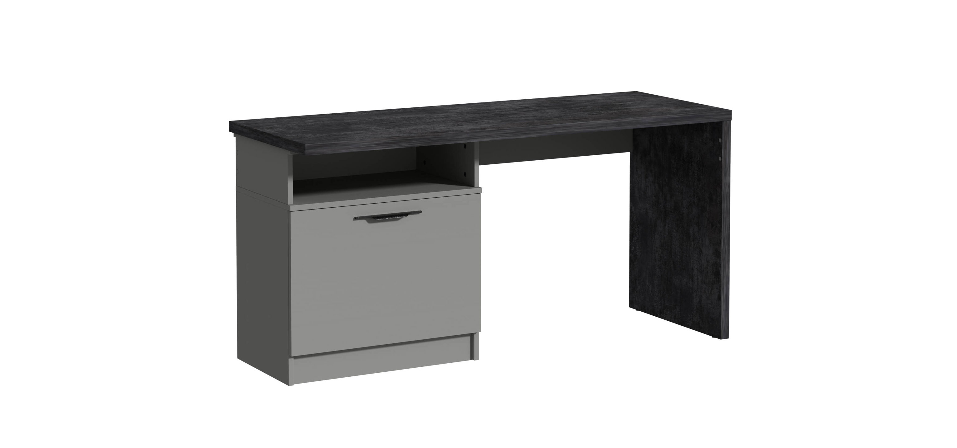 Зображення з  Тумба під ТБ Rosso/Россо розпашна 1618х600х804, Готові кольорові рішення Шиншила сіра