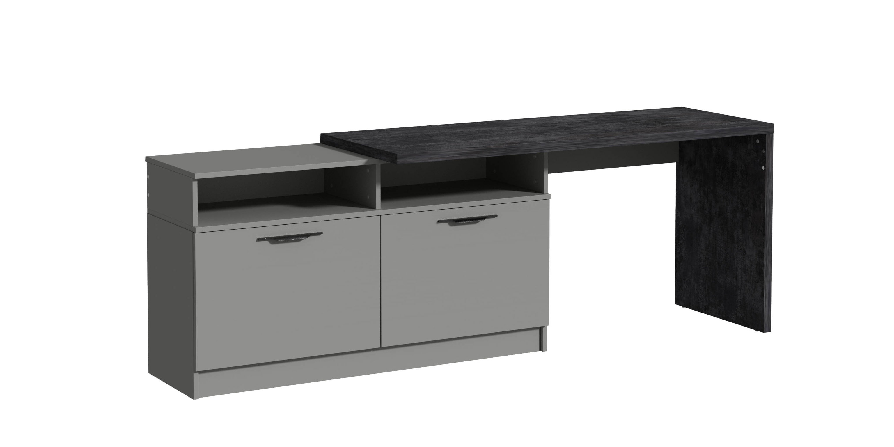 Зображення з  Тумба під ТБ Rosso/Россо розпашна 2300х600х804, Готові кольорові рішення Kaпучино