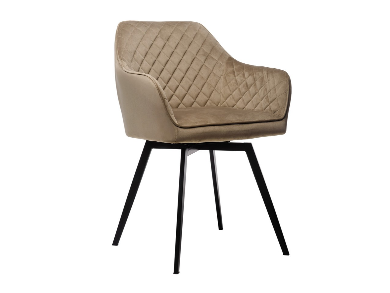 Зображення з  Стілець поворотний R-63 капучино + чорний