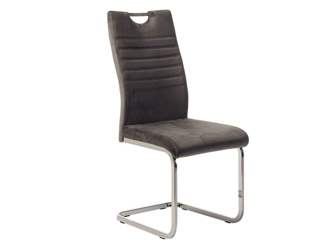 Зображення з  Стілець S-120 сірий велюр