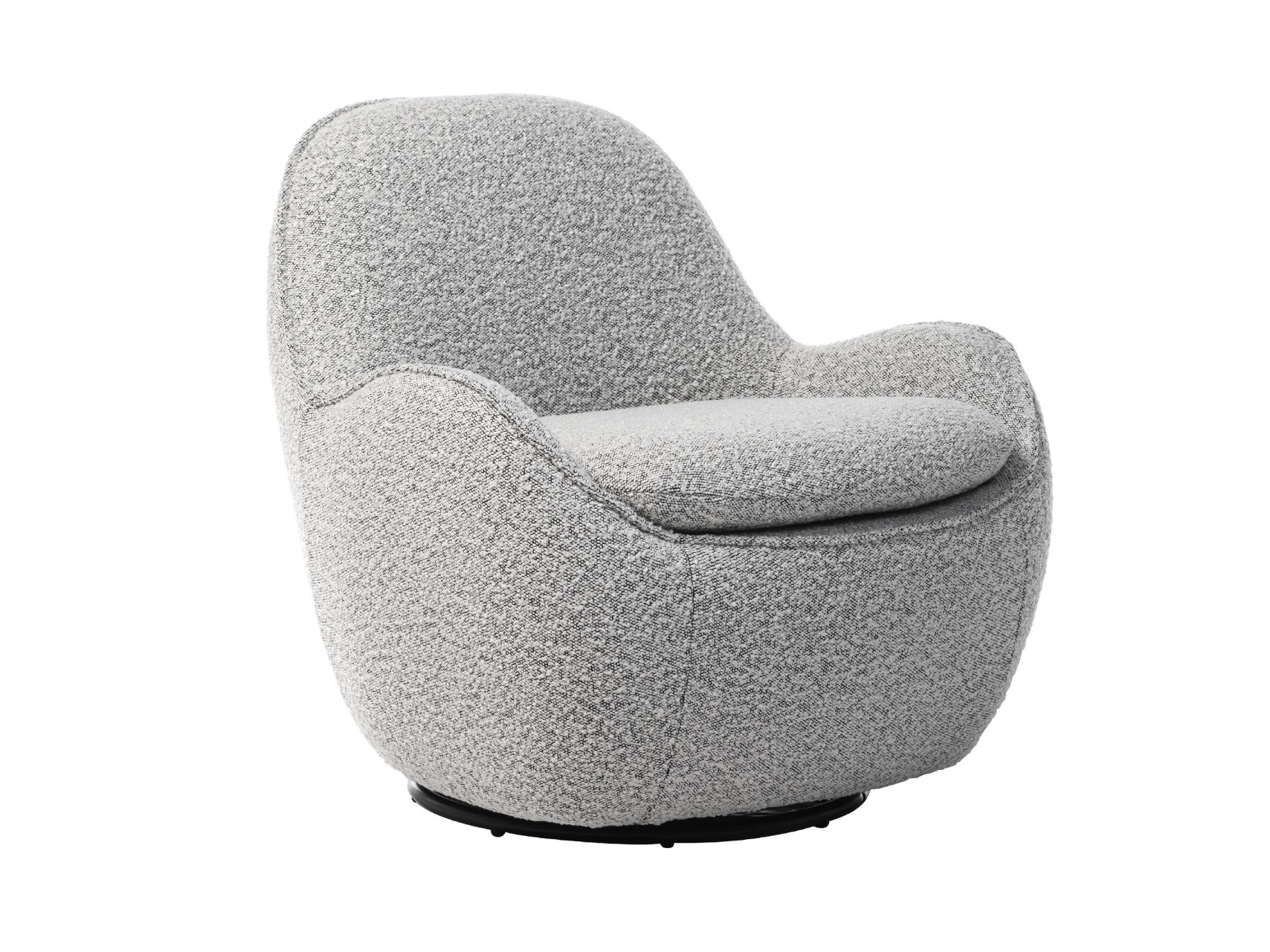 Зображення з  Поворотне крісло "Каллісто" сірий