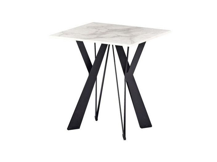 Зображення з  Кавовий стіл "Тео" б'янко карарра + чорний